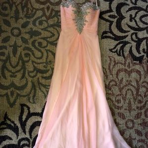 Formal dress pink